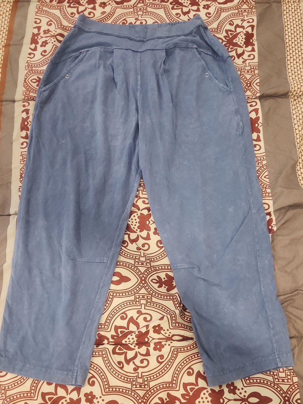 Free People Casual Blue Pants